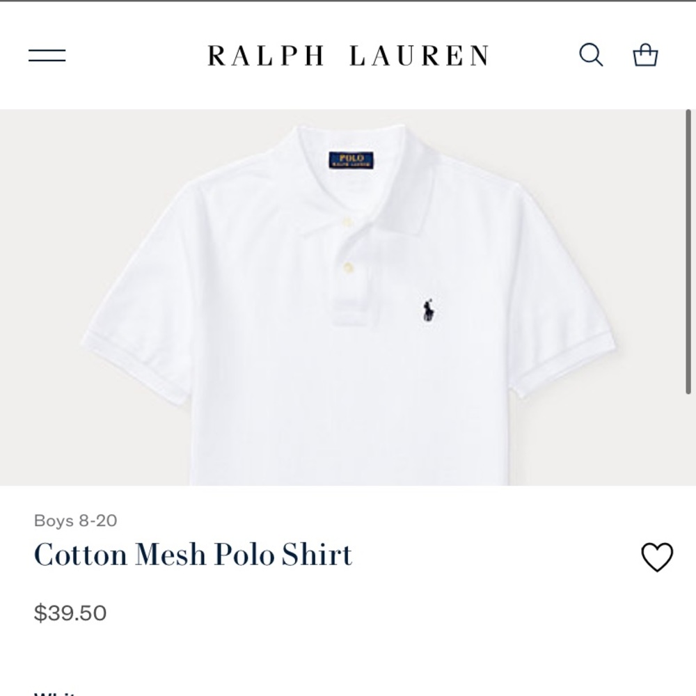 Ralph Lauren polo shirt